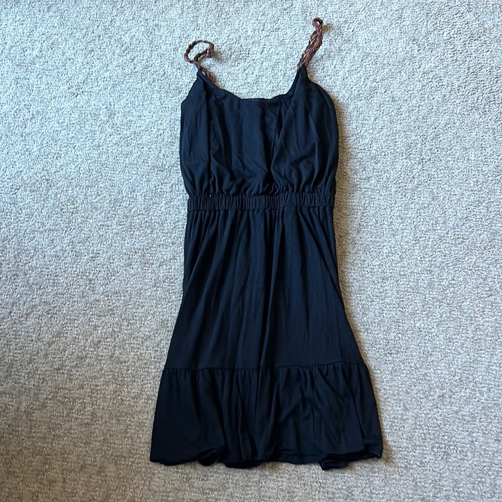 Black tank dress